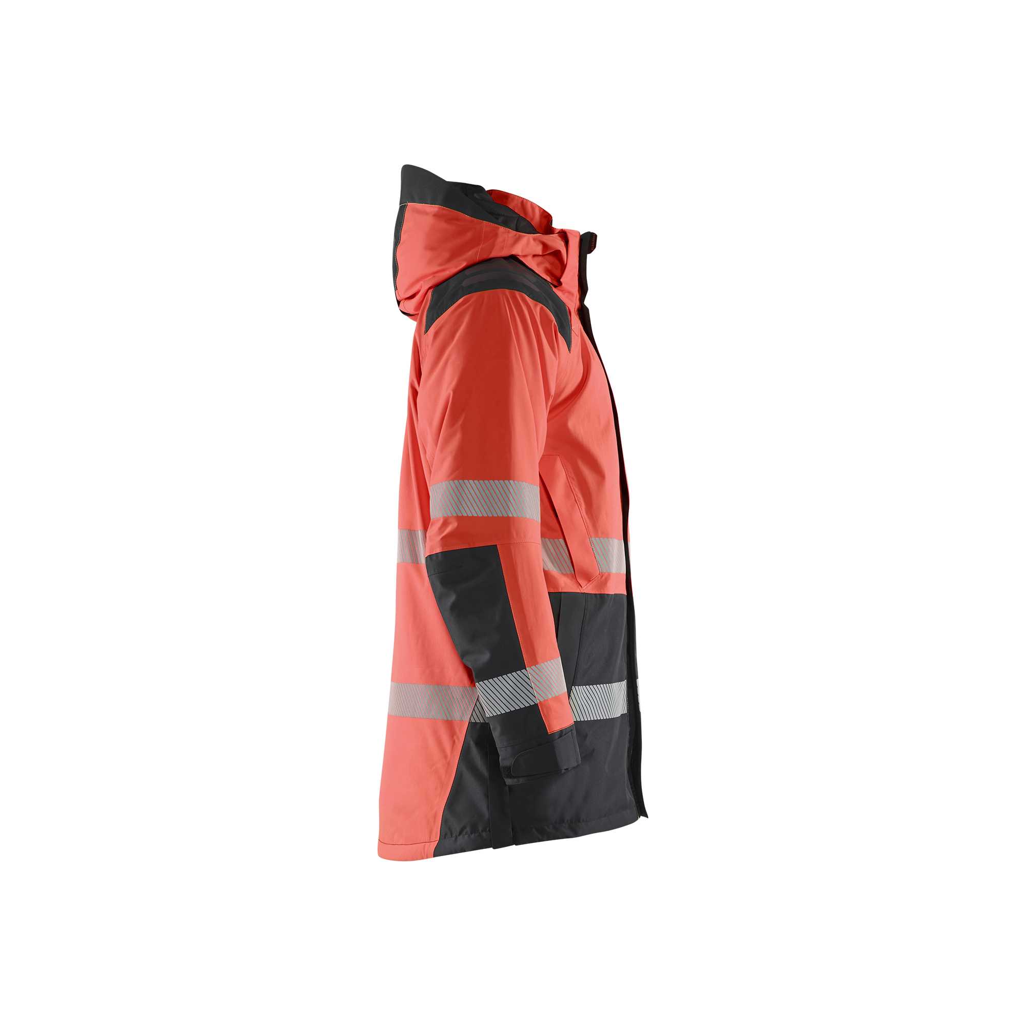 BLAKLADER 44571987 Hi Vis Winter Parka Parka Work Jacket MEN - Waterproof